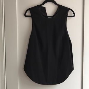 Black top with two slide slits
